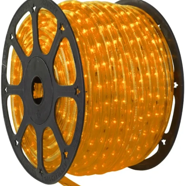 Svetlece LED crevo, 36LED/m,13mm, narandžasto