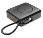 PB10-WPC15-LCD-01 Gembird 20 W prenosni punjaè sa brzim punjaèem i bežiènim punjaèem, 10000 mAh,crni - Slika 4