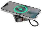 PB10-WPC15-LCD-01 Gembird 20 W prenosni punjaè sa brzim punjaèem i bežiènim punjaèem, 10000 mAh,crni - Slika 5