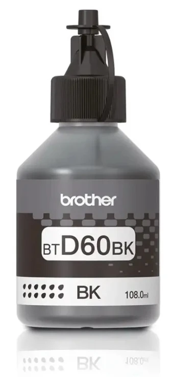 75705 INKJET BT D60BK Dopuna black BROTHER boja bocica sadrži 108ml.