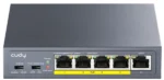 Cudy GS1005P gigabitni PoE+ svič, 4 PoE + 1 uplink, V2.0