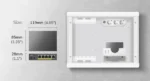 Cudy GS1005P gigabitni PoE+ svič, 4 PoE + 1 uplink, V2.0 - Slika 4