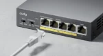 Cudy GS1005P gigabitni PoE+ svič, 4 PoE + 1 uplink, V2.0 - Slika 6