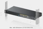Cudy GS1018PS2 gigabitni PoE+ svič, 18 RJ45 + 2 SFP - Slika 2