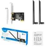 Cudy WE1300 AC1300 PCIe dual-band Wi-Fi adapter - Slika 2