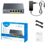 Cudy GS105P gigabitni PoE+ svič sa 5 portova - Slika 4