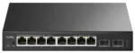 Cudy GS108ES2 upravljivi gigabitni svič, 8 RJ45 + 2 SFP