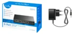 Cudy GS108ES2 upravljivi gigabitni svič, 8 RJ45 + 2 SFP - Slika 2