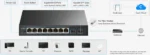 Cudy GS108ES2 upravljivi gigabitni svič, 8 RJ45 + 2 SFP - Slika 4