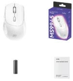 Cudy MS9945 Bluetooth i 2,4 GHz tihi miš, beli - Slika 5