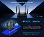 Cudy WR3000E AX3000 Wi-Fi 6 mesh ruter, verzija 2.0 - Slika 7
