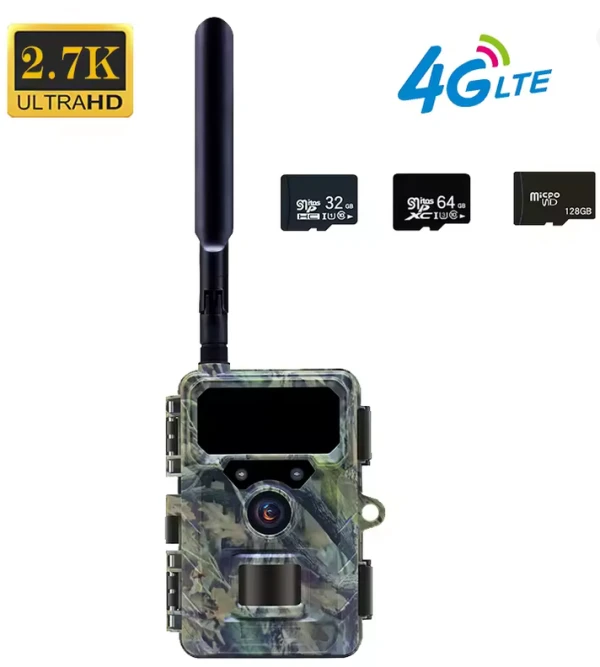 GMB trail cam 4G 32MP with SIM, smartphone compatible, fotografisanje prirode (CAM-32MP-HUNTING-RD4019G)