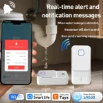 TUYA WL09, GMB Wi-Fi senzor za curenje vode- 110 dB, Smart Life, Alexa i Google Home - Slika 2