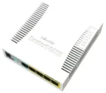 MikroTik CSS106-1G-4P-1S RB260GSP with SwitchOS and indor case - Slika 2