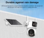 GMB kamera 4MP(2mp+2mp) H.265 Solar Camera, ICSEE App, 3.6mm, IP66 (CAM-IP4MP-TQ9-AOV-WiFi) - Slika 3