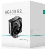 DeepCool AG400 G2,4-Heatpipe CPU Kuler,12 VDC,120×120×25 mm,2200 RPM,LGA1851/1700,AM5/AM4 - Slika 7