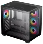 DeepCool CG530 4F ATX Micro ATX ITX 4x120mm ARGB ventilatora 360mm radiator GPU do 410mm - Slika 2
