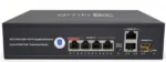 GMB Switch, IEEE802.3af/at/bt, 4 PoE 100/1000M, 2 UP-link 100/1000M, 52V 120W ,30W/P (POE-GS1006PTS1) - Slika 3