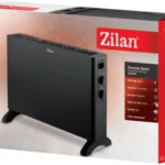 Zilan ZLN2044 Konvektorska grejalica,2000W, Crna, Termostat