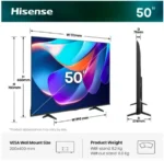 Hisense 50E6ST 50" Smart LED televizor | 4K UHD - Slika 2