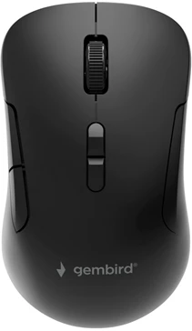 Gembird Bežični opticki miš Bluetooth 5.1 + 2.4 GHz, crni ,117 mm (MUSW2-7B-01)