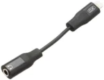 XO Audio adapter NB181A Lighting na 3.5mm (punjenje + audio transfer),110mm