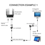 Kettz Network RJ45 spliter par 8P8C KT-UTPS-200 - Slika 5