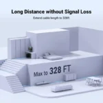 UGREEN NW261 RJ45 Nastavak žensko-ženski 10Gbps - Slika 2