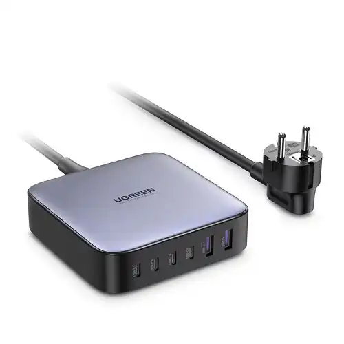 UGREEN CD271 Punjač GAN 200W 4 x USB tip C / 2 x USB-A sivi