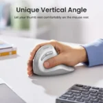 UGREEN MU008 Ergonomski Vertikalni Miš Bluetooth + 2.4G – (45759) - Slika 3