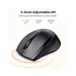 UGREEN M511 bežični miš 1600 DPI USB crn$1 - Slika 4