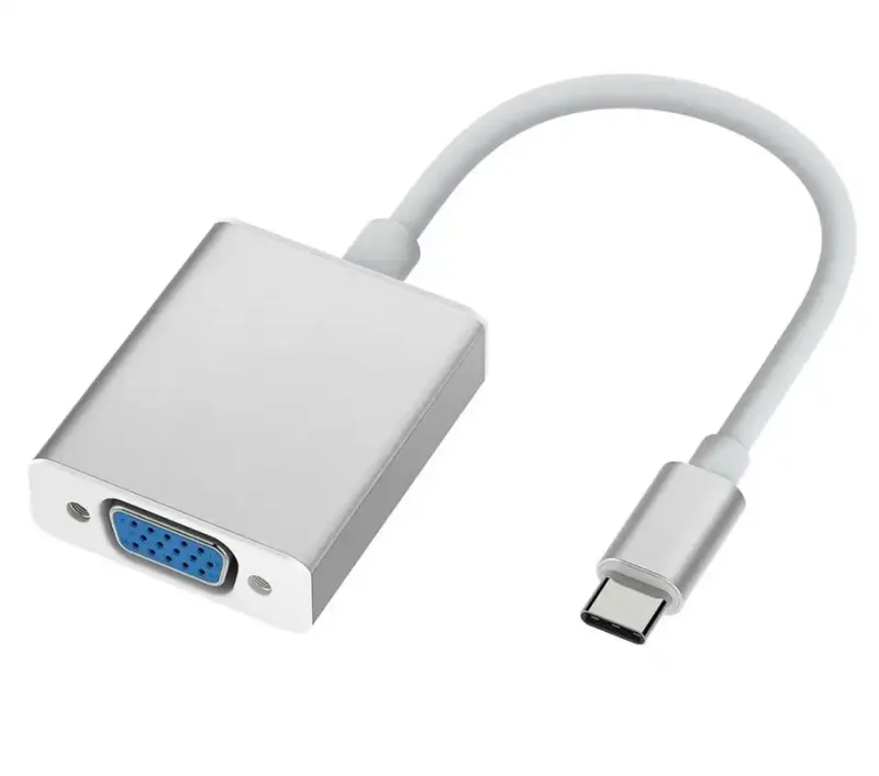 Kettz TC2V-060 Tip C na VGA adapter aluminium