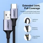 UGREEN US288 USB-A 2.0 na USB tip C Alu. 2m - Slika 2