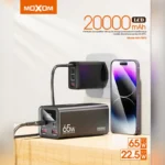 Power Bank Moxom MX-PB72 20000mAh PD65W+QC22.5W 65W crni - Slika 3