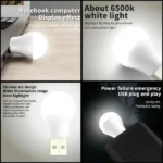 XO USB Led Lampa za Lap top Y1 - Slika 3