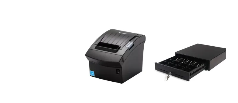 POS štampač SM SRP-352VK, BEG; USB + fioka za novac