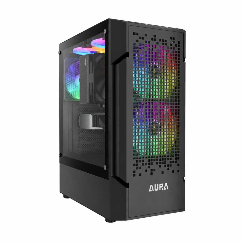 Gamdias Aura GC7 ARGB GP650W kućište, bela pozadina