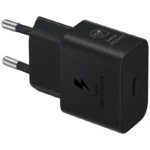 Samsung EP-T2510-NBE USB-C zidni punjač | 25W, crni, bez kabla