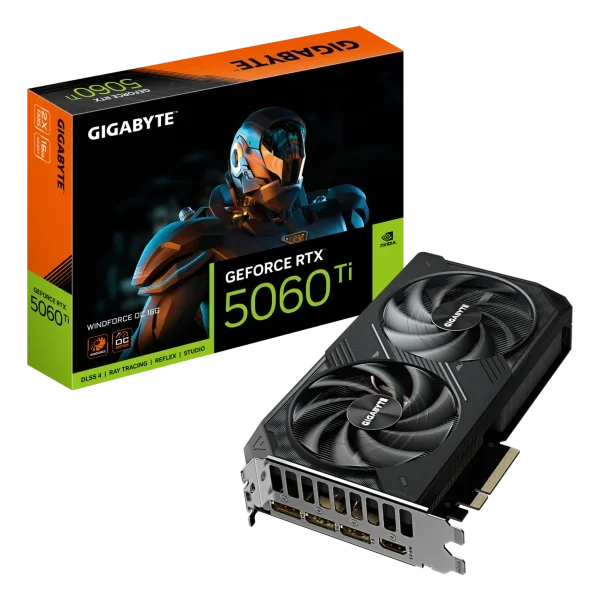 Gigabyte GeForce RTX 5060 Ti Windforce OC 16 GB grafička karta