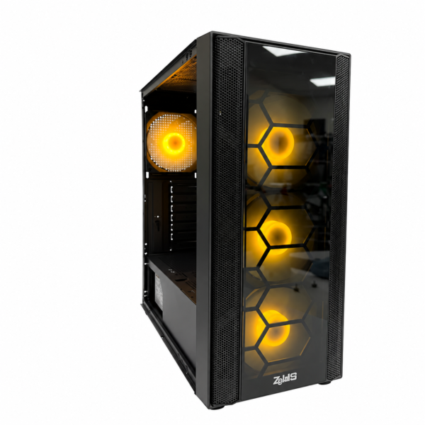 Zeus F07 600WRP kućište, bela pozadina