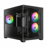 Gamdias Aura GC10M V2 ARGB kućište, bela pozadina