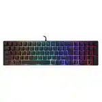 Tastatura White Shark GLADIUS Full Layout/Membranska/RGB/US/Crna