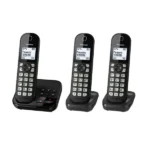 Bežični telefon Panasonic KX-TGC463GB, tri slušalice, sekretarica - Slika 3