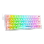 Redragon Fizz K617CT-RGB mehanička tastatura | 60%, US, bela - Slika 3