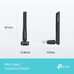 TP-Link UB500 Plus USB Bluetooth 5.4 adapter | spoljna antena - Slika 2