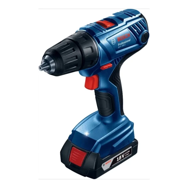 Akumulatorska bušilica-odvrtač Bosch GSR 180-Li, 18 V, 2 × 2,0 Ah (06019F8109)