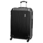 Kofer za odrasle Enova Sevilla 75 cm, 4 točkića, crna