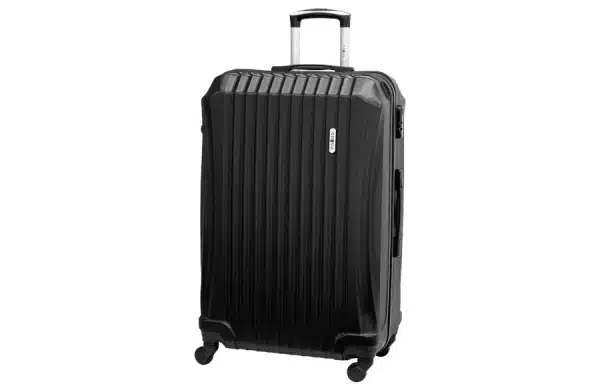 Kofer za odrasle Enova Sevilla 75 cm, 4 točkića, crna