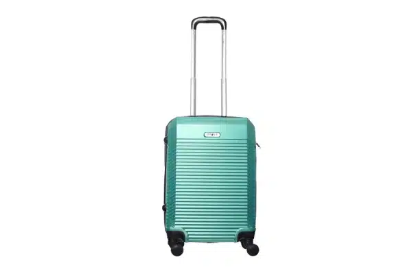 Kofer za odrasle Enova Capri 55 cm, 4 točkića, metalik zelena