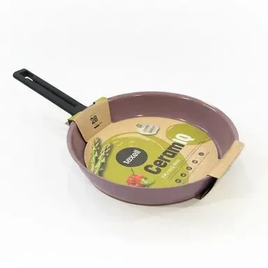 Tiganj duboki Texell CeramIQ TPCQ-D28, 28 cm, ljubičasti
